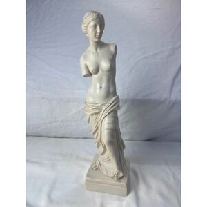 A Santini Venus de Milo Statue Made in Italy Classic Figure Sculpture 12 Inch